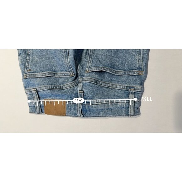 Madewell The Perfect Vintage Light Wash Blue Denim Wide-Leg Jean Women's 23 - Picture 8 of 9